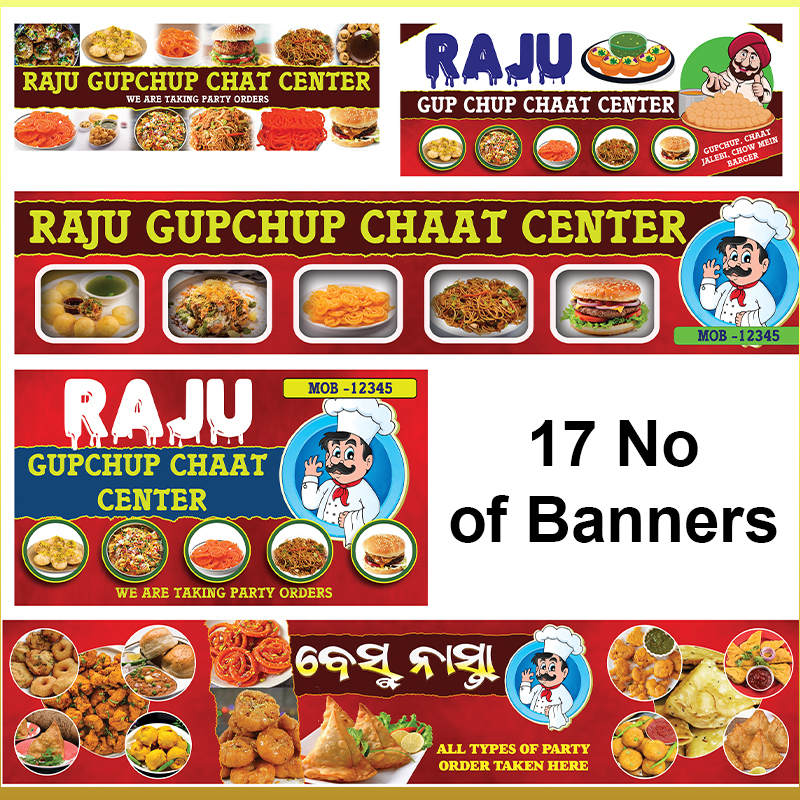 Hotel and Fast food Banner